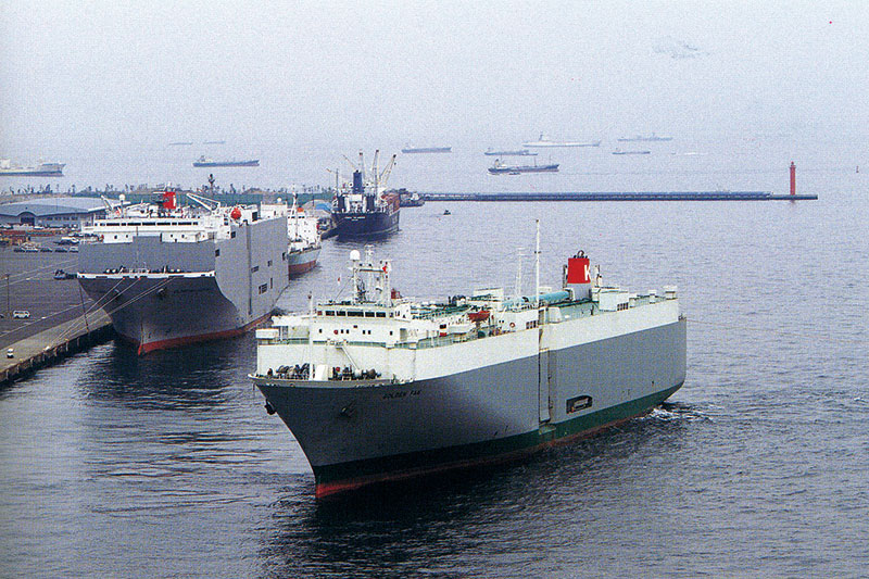 1983年〜2002年の横浜港